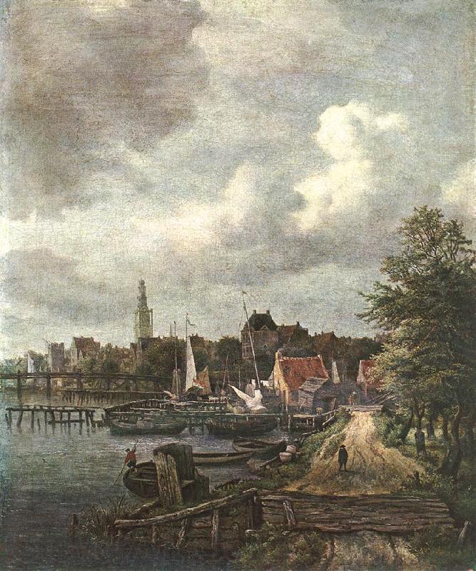 Jacob van Ruisdael View of Amsterdam